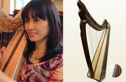 Z761【美品】Angel Harp エンジェルハープ 28弦 弦楽器  初心者 Z761【美品】Angel Harp エンジェルハープ 28弦 弦楽器 初心者
